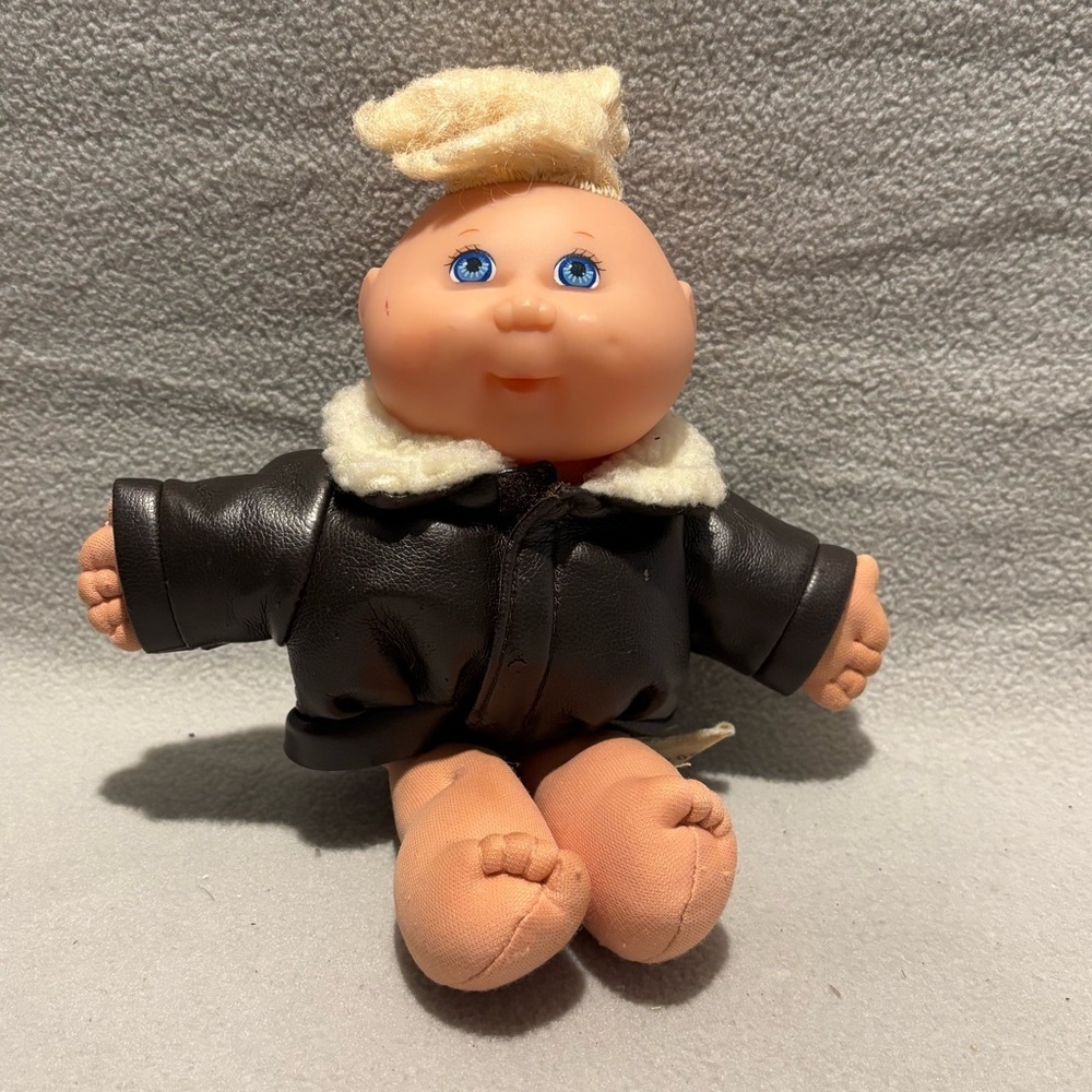 Vintage 1995 Mattel Cabbage Patch Kids Doll‎ Blonde Hair Blue Eyes Collectible - Picture 2 of 8